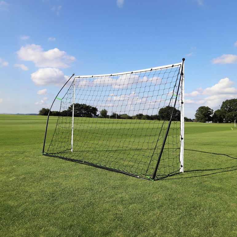 <tc>KICKSTER</tc> 2 in 1 Fußballtor/Fußball-Rebounder 240 x 150 cm