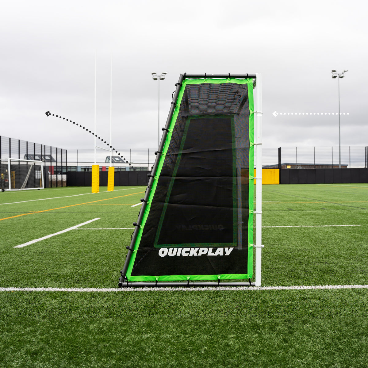 TEKKERS GS Trainer 3-in-1 Tor, Rebounder und Passwand