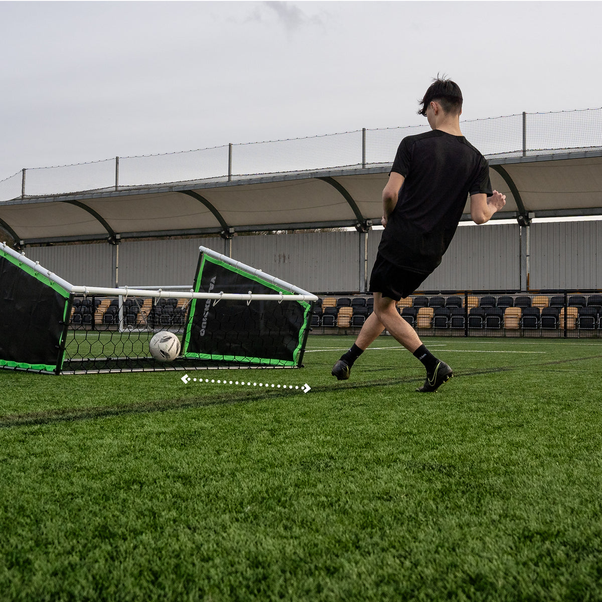 TEKKERS GS Trainer 3-in-1 Tor, Rebounder und Passwand