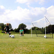 KICKSTER Portable Football Goal 1.8m x 1.2m (Yellow) - QUICKPLAY EU