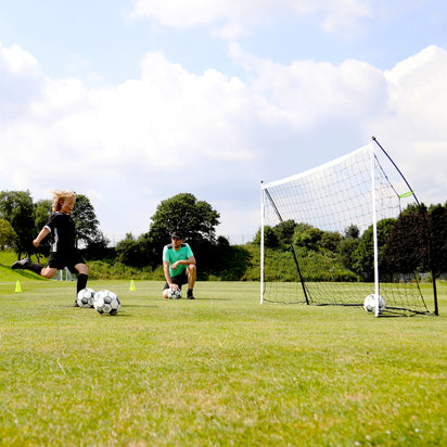 KICKSTER Portable Football Goal 1.8m x 1.2m - QUICKPLAY EU