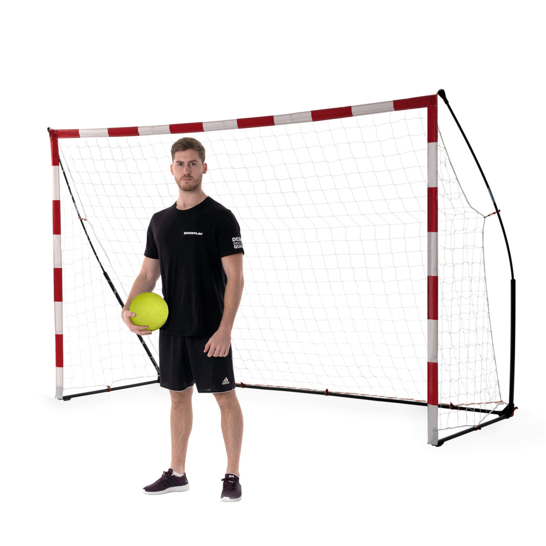 Portable Handball Goal Adult 3 x 2M - QUICKPLAY EU