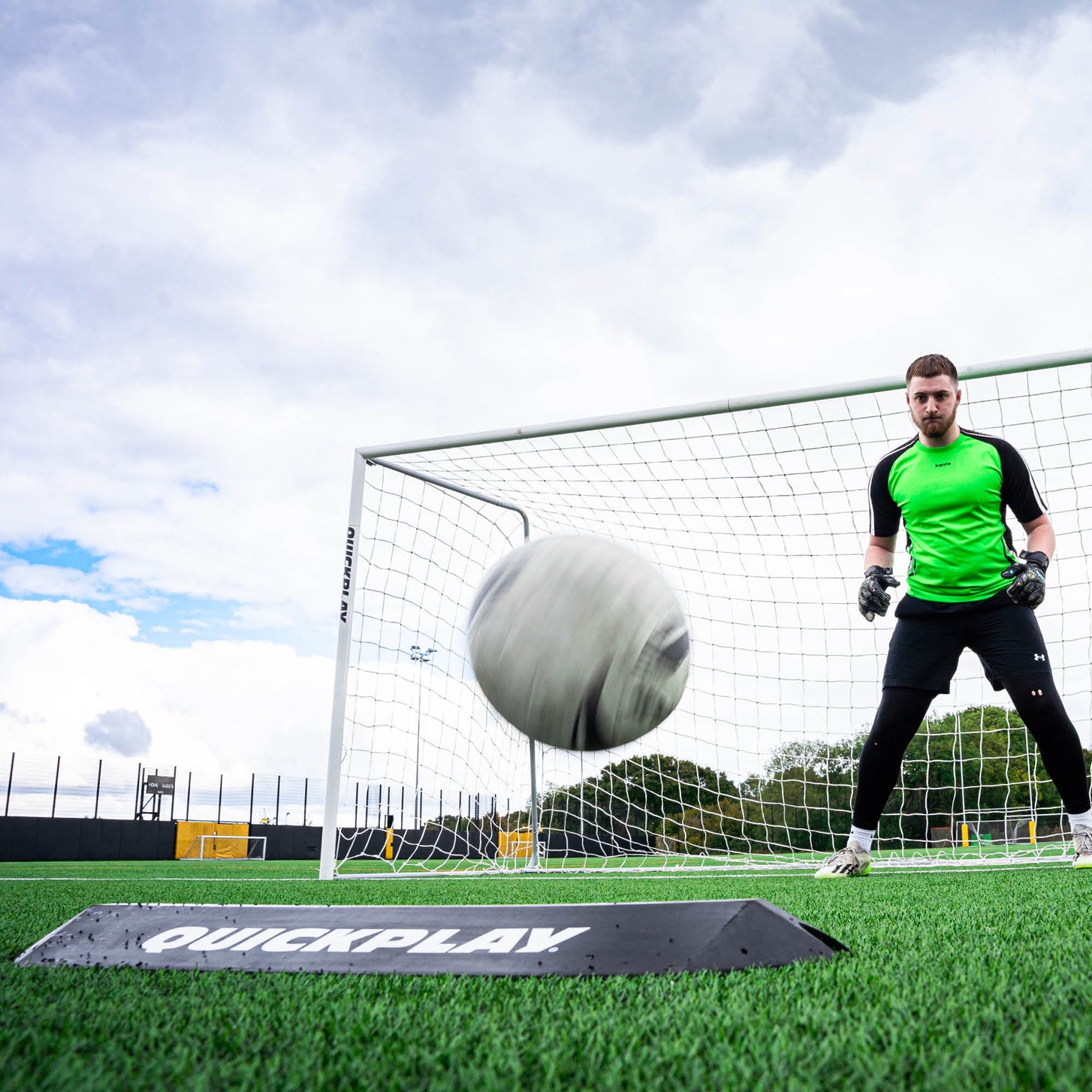 Prallrampe für Torwarttraining