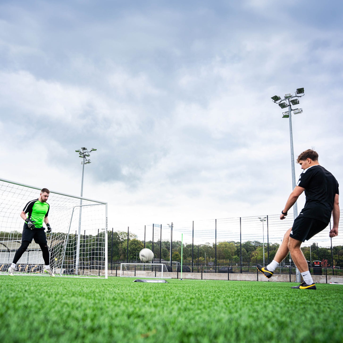 Prallrampe für Torwarttraining