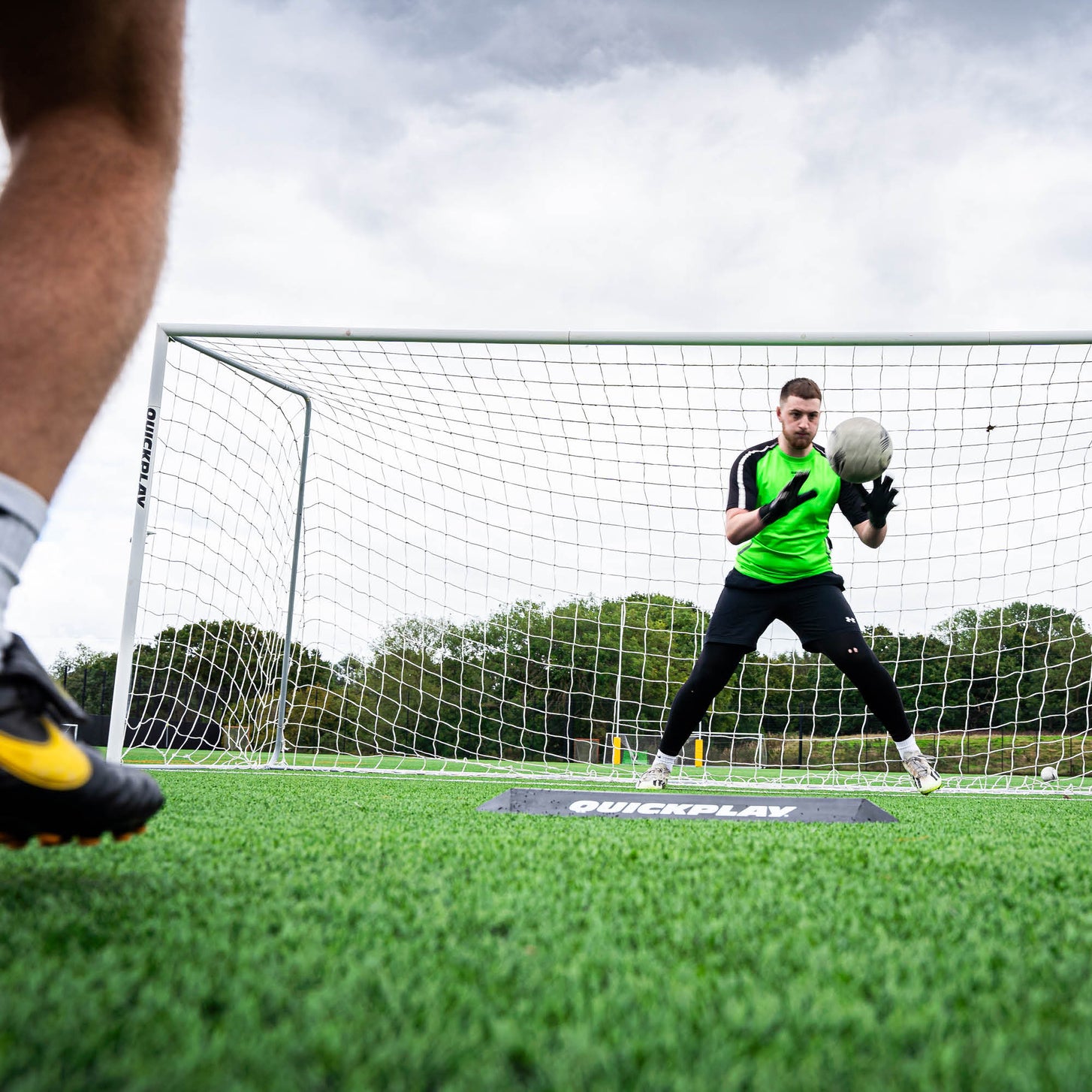 Prallrampe für Torwarttraining