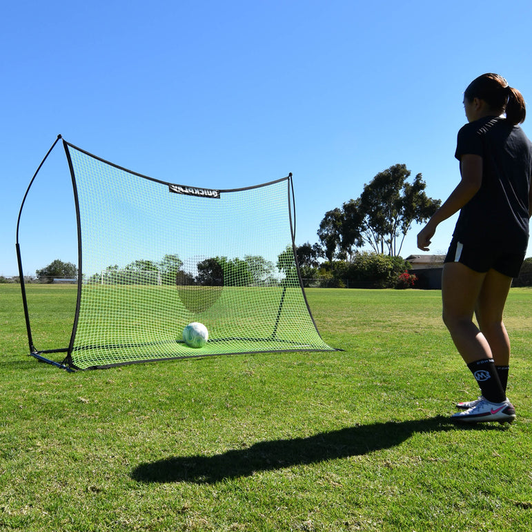 TEKKERS Netz XL Fu§ball-Rebounder 240 x 180 cm