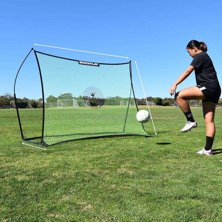 TEKKERS Netz XL Fu§ball-Rebounder 240 x 180 cm
