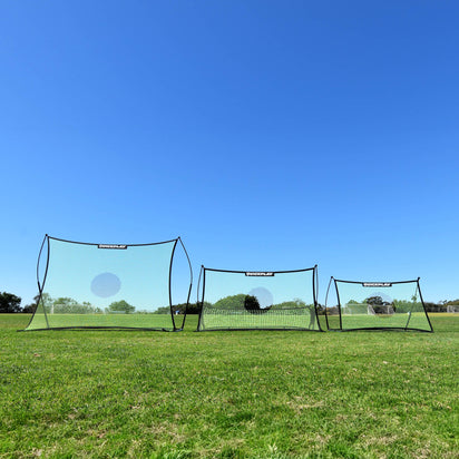 TEKKERS Netz XL Fu§ball-Rebounder 240 x 180 cm