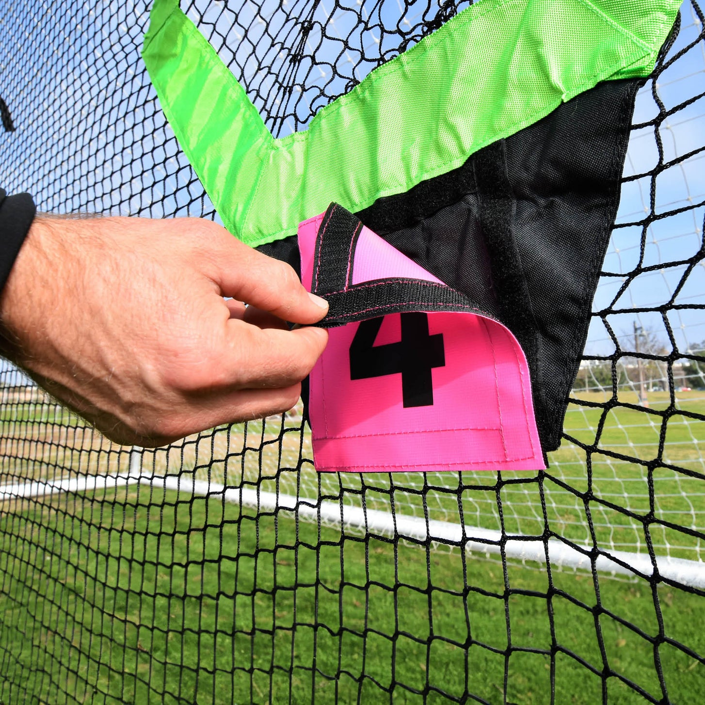 TARGET Torwand-Netz Pro für Großfeldtore 730 x 240 cm (ohne Tor)