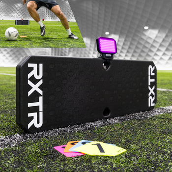 RXTR Pro Coach Fußball-Rebounder mit Reaktionslicht