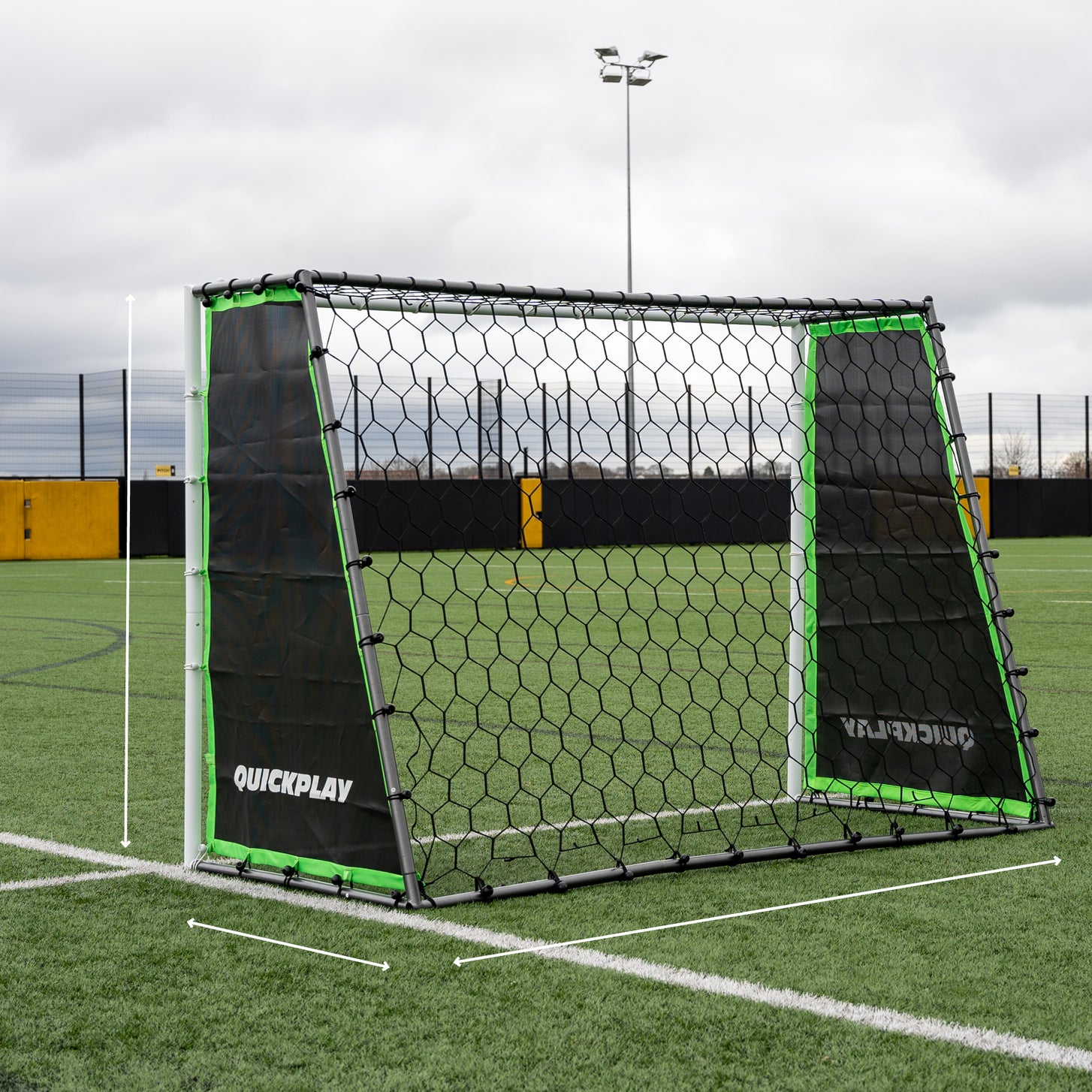 TEKKERS GS Trainer 3-in-1 Tor, Rebounder und Passwand