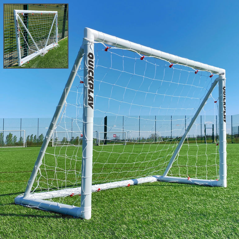 <tc>Q-FOLD</tc> But de football pliable 180 x 120 cm